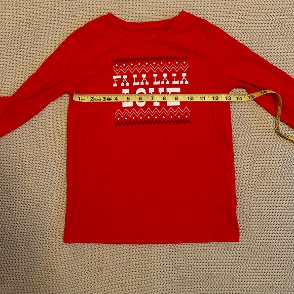 Cat & Jack Long Sleeve Christmas T-Shirt - Picture 8 of 8